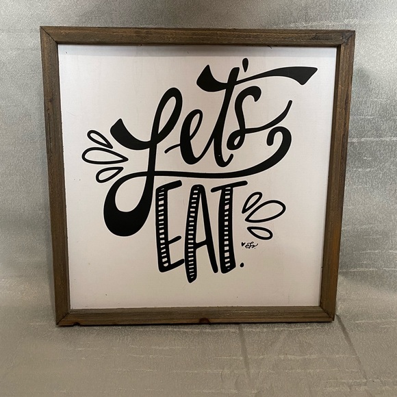 Hobby Lobby Let’s Eat sign - Picture 1 of 2
